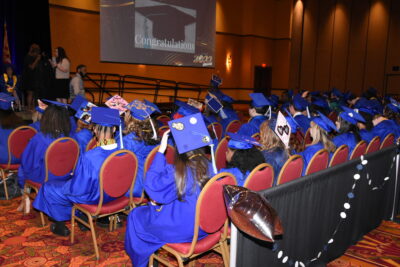 Graduados sentados
