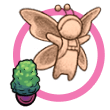 Avatar de los padres, rosa con alas de hada Avatar de los padres, rosa con alas de hada