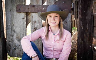 Adeline, estudiante del ISAZ