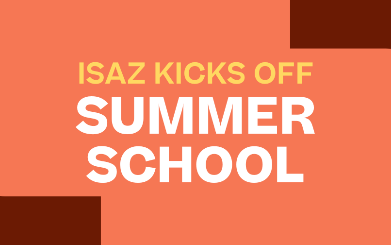 Gráfico para promocionar el programa de cursos de verano en línea de la Academia Insight de Arizona
