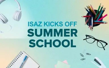 Gráfico para promocionar el programa de cursos de verano en línea de la Academia Insight de Arizona