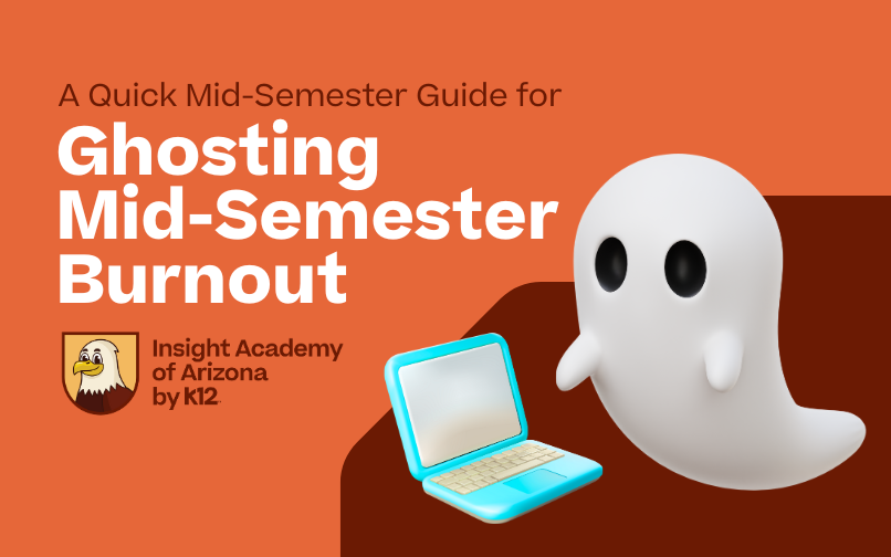 Un simpático dibujo animado que utiliza un ordenador